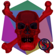 D20 crystal skull 