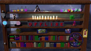 Offline screen