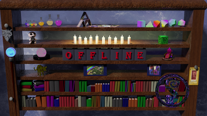 Offline screen